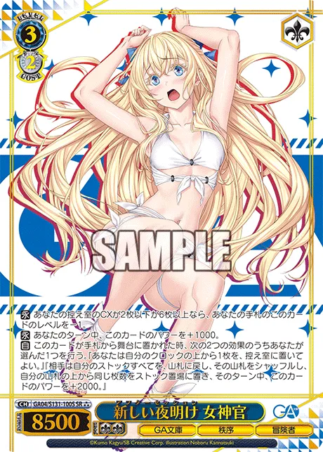 新しい夜明け 女神官