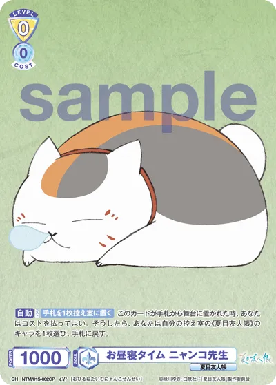 お昼寝タイム ニャンコ先生