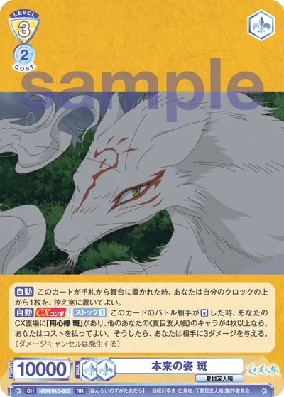 本来の姿 斑