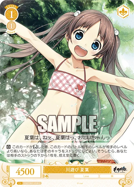 川遊び 夏葉