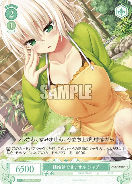 結婚はできません シャチ