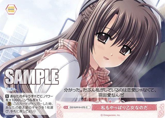 私もやっぱり乙女なのだ