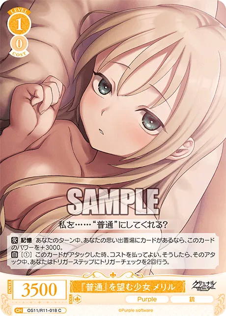 『普通』を望む少女 メリル