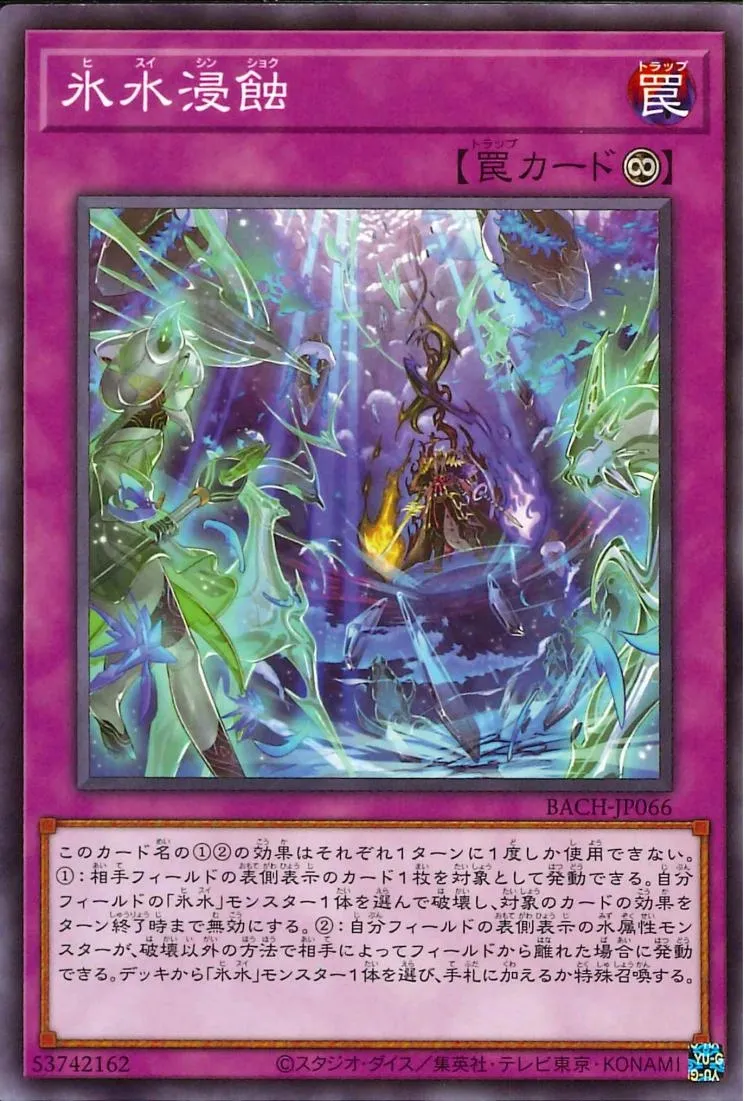 氷水浸蝕