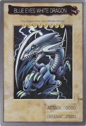BLUE EYES WHITE DRAGON