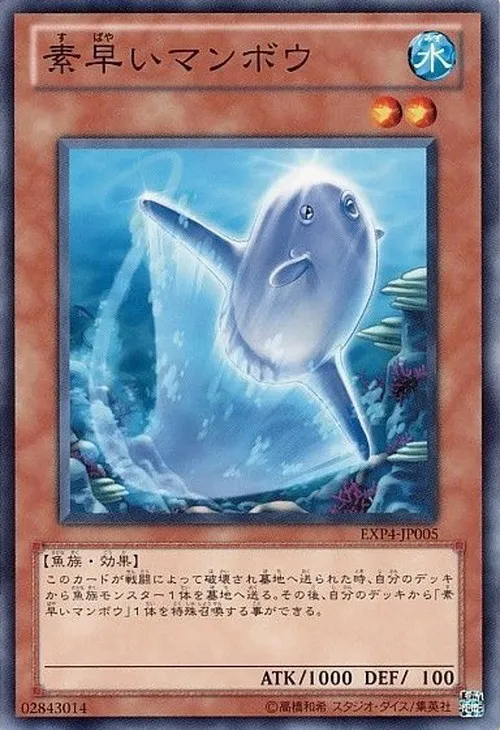 素早いマンボウ