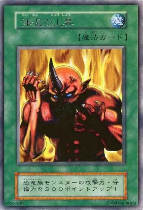 体温の上昇