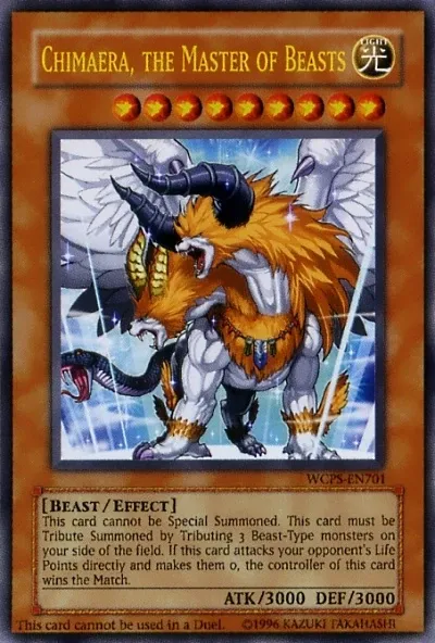 Chimaera, the Master of Beasts