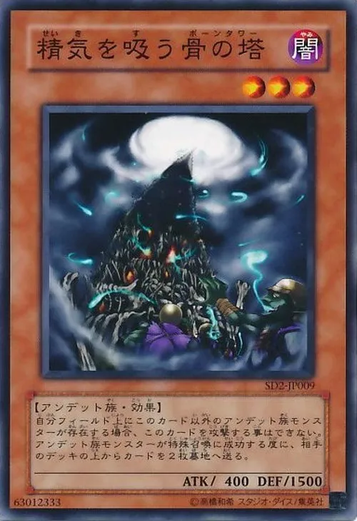 精気を吸う骨の塔