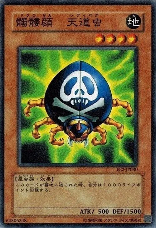髑髏顔 天道虫
