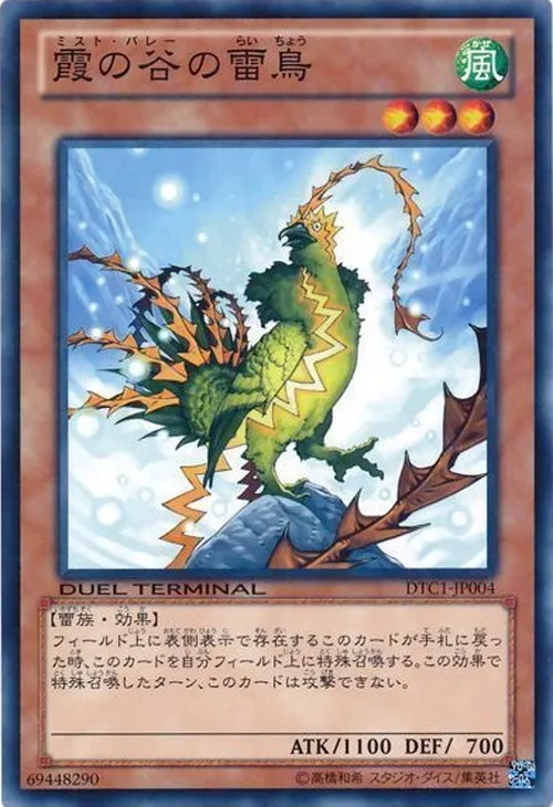 霞の谷の雷鳥