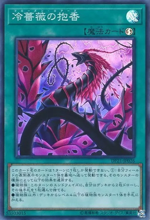冷薔薇の抱香