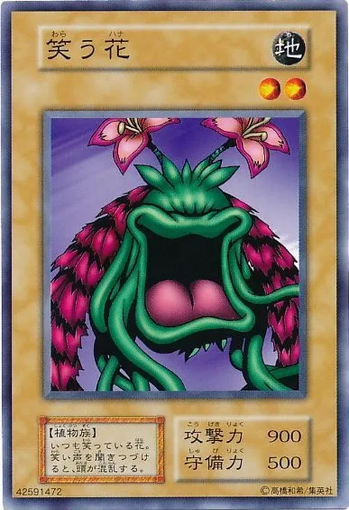 笑う花
