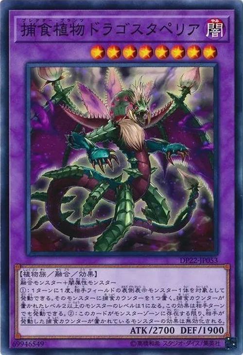 捕食植物ドラゴスタペリア