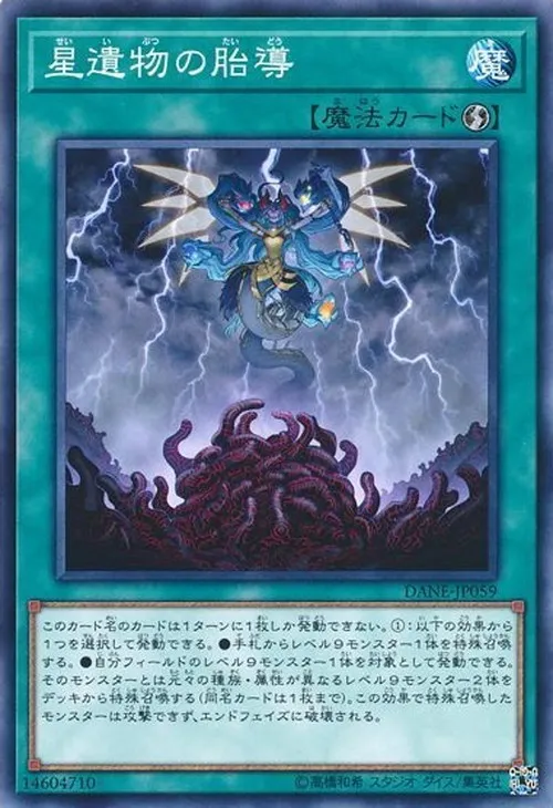 星遺物の胎導