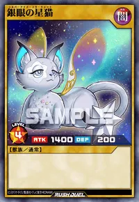 銀眼の星猫