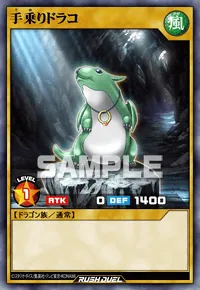手乗りドラコ