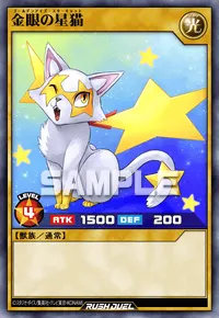 金眼の星猫