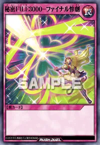 秘密FILE３０００－ファイナル惨劇