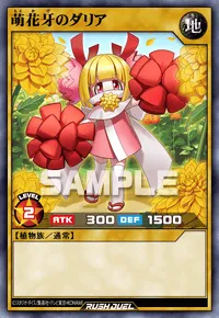 萌花牙のダリア