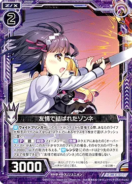 友情で結ばれたゾンネ