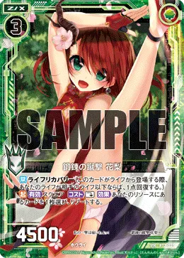 鍛錬の蹴撃 花梨