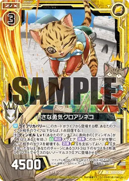 小さな勇気クロアシネコ