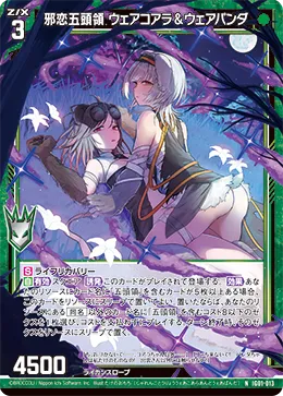 邪恋五頭領 ウェアコアラ&ウェアパンダ