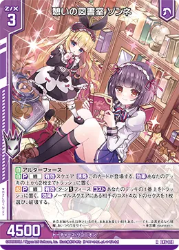 憩いの図書室 ゾンネ