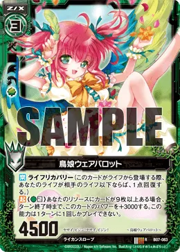 鳥娘ウェアパロット