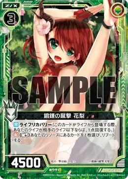 鍛錬の蹴撃 花梨