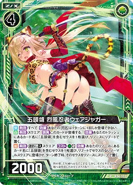 五頭領 烈風忍者ウェアジャガー