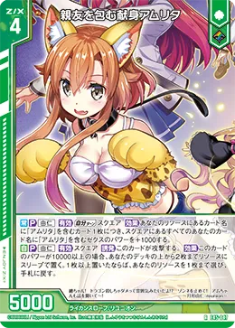 親友を包む献身アムリタ