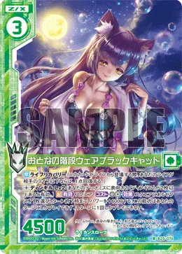 おとなの階段ウェアブラックキャット