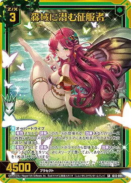 森域に潜む征服者