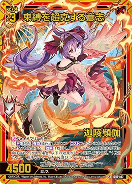 束縛を超克する意志 迦陵頻伽